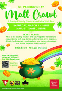 St. Patrick’s Day Mall Crawl